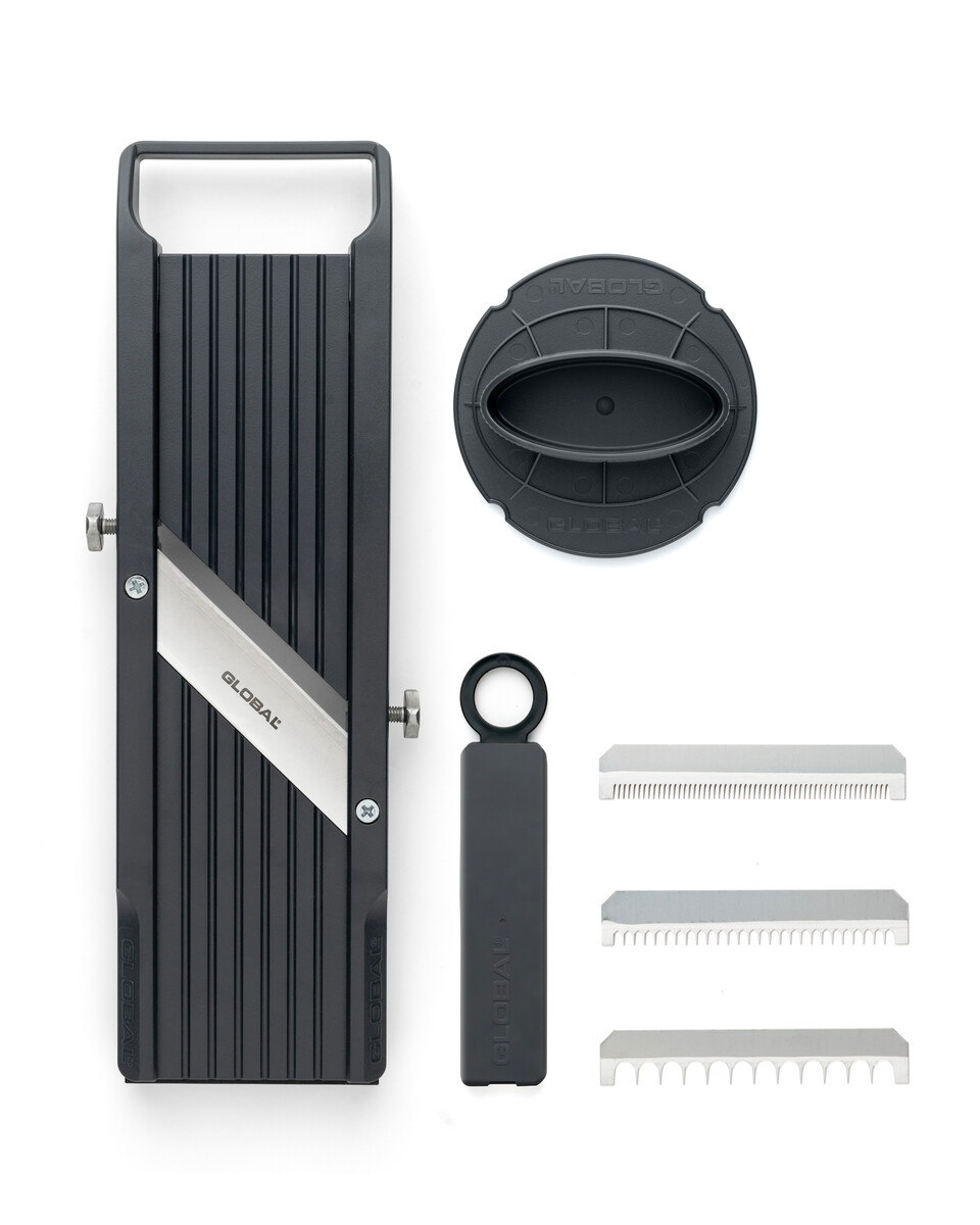 GLOBAL Mandoline GSL-64/BC – Premium Gemüsehobel 64 mm