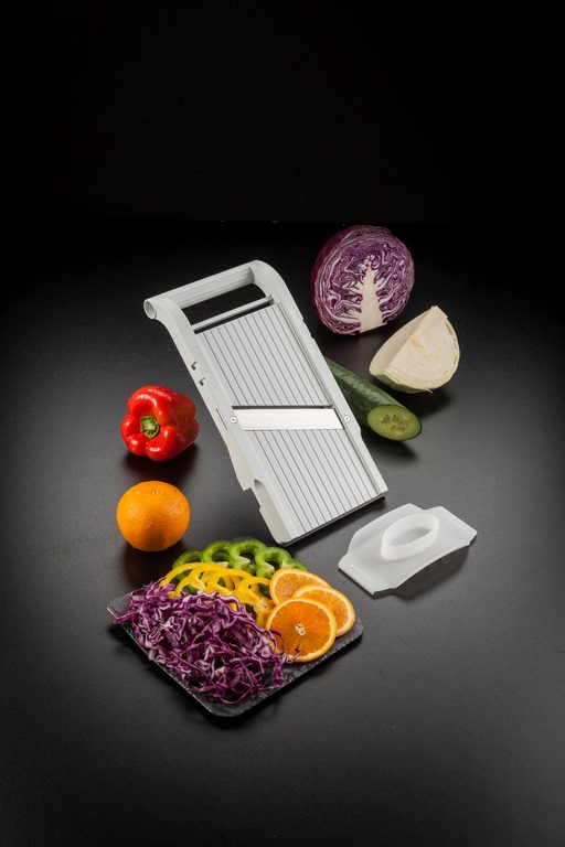 BN-120W Benriner Mandoline / Gemüsehobel 120mm, weiß