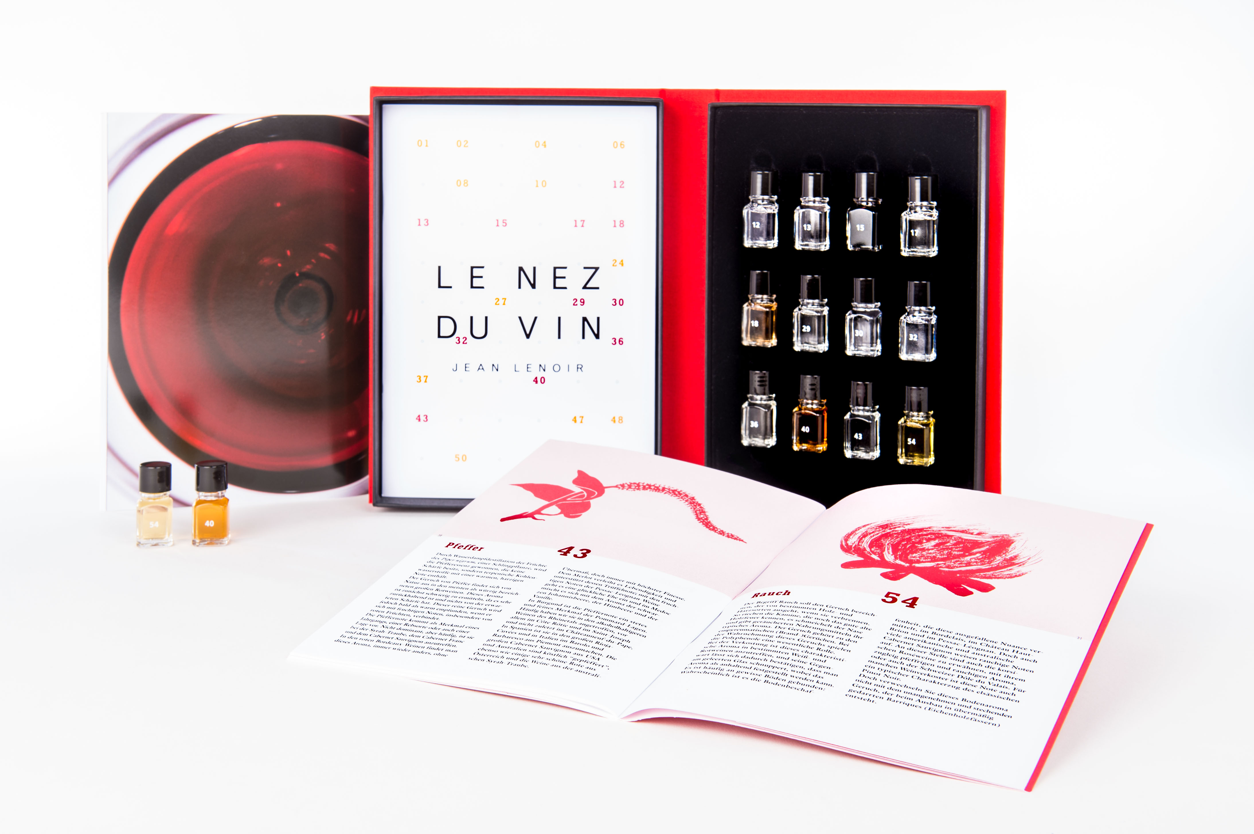 Le Nez du Vin 12 Weinaromen Rotwein