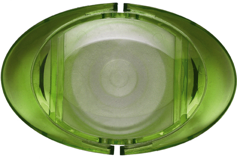 Colibri Sektverschluss, grün-transparent