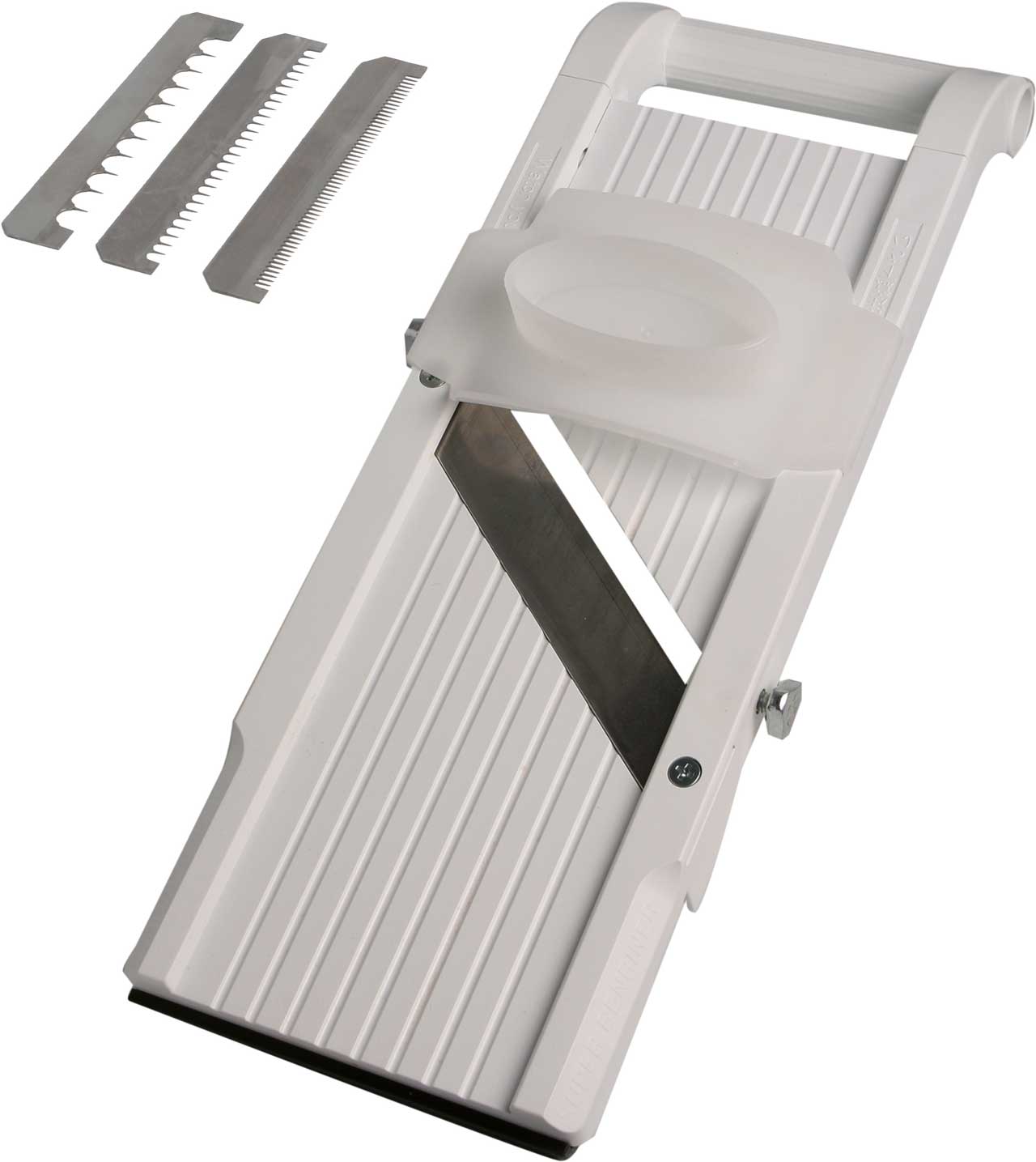 BN-95W Benriner Mandoline / Gemüsehobel 95mm, weiß