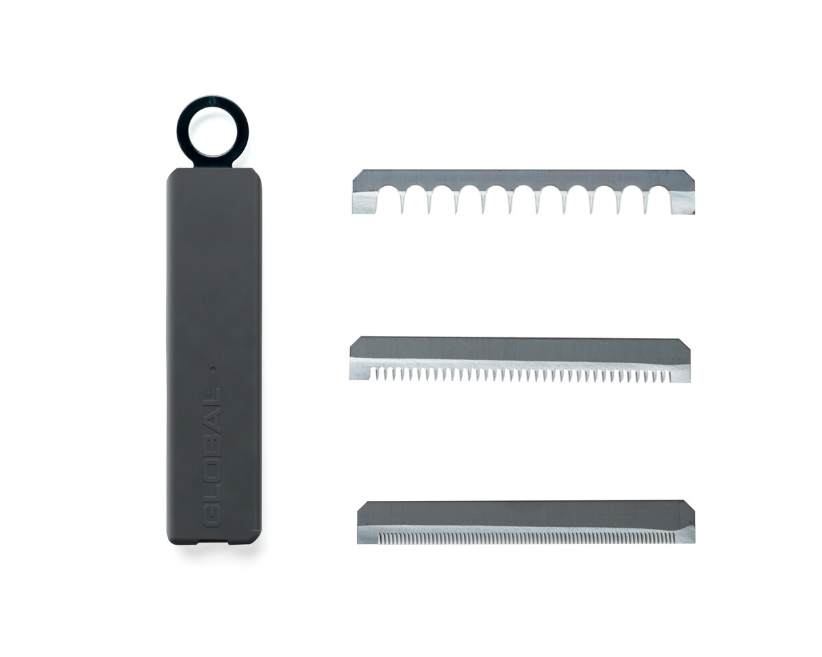 GLOBAL Mandoline GSL-95/BC – Premium Gemüsehobel 95 mm