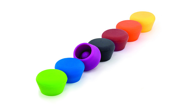 Pulltex Silikon Flaschenverschluss für Schaumwein 2 Stk.