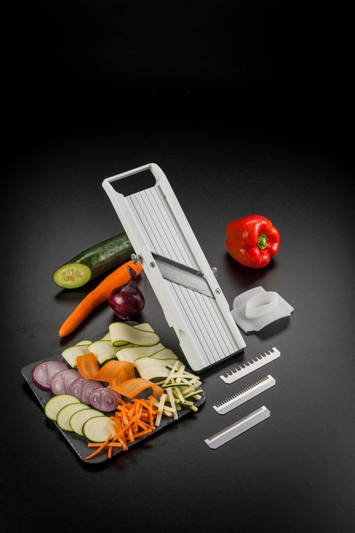 BN-64W Benriner Mandoline / Gemüsehobel 64mm, weiß