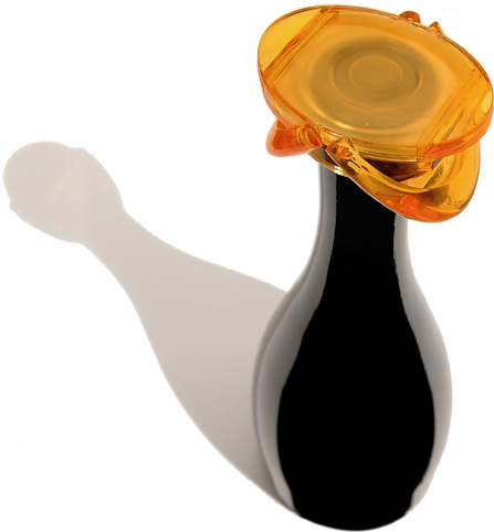 Colibri Sektverschluss, grün-transparent