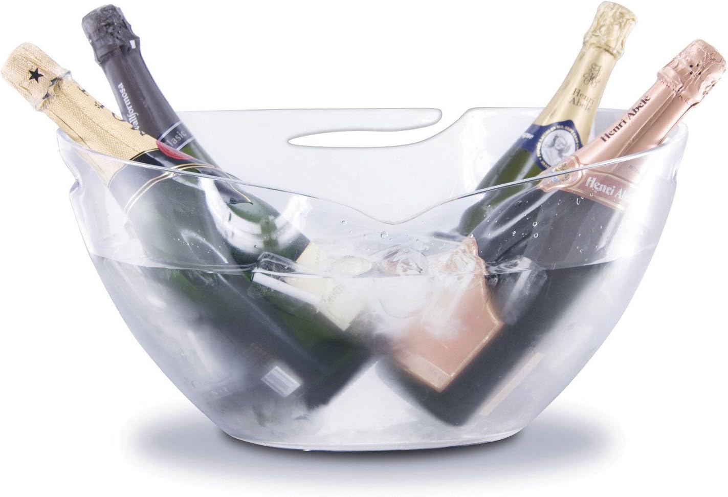 Pulltex Eiskübel XL transparent für bis zu 4 Flaschen