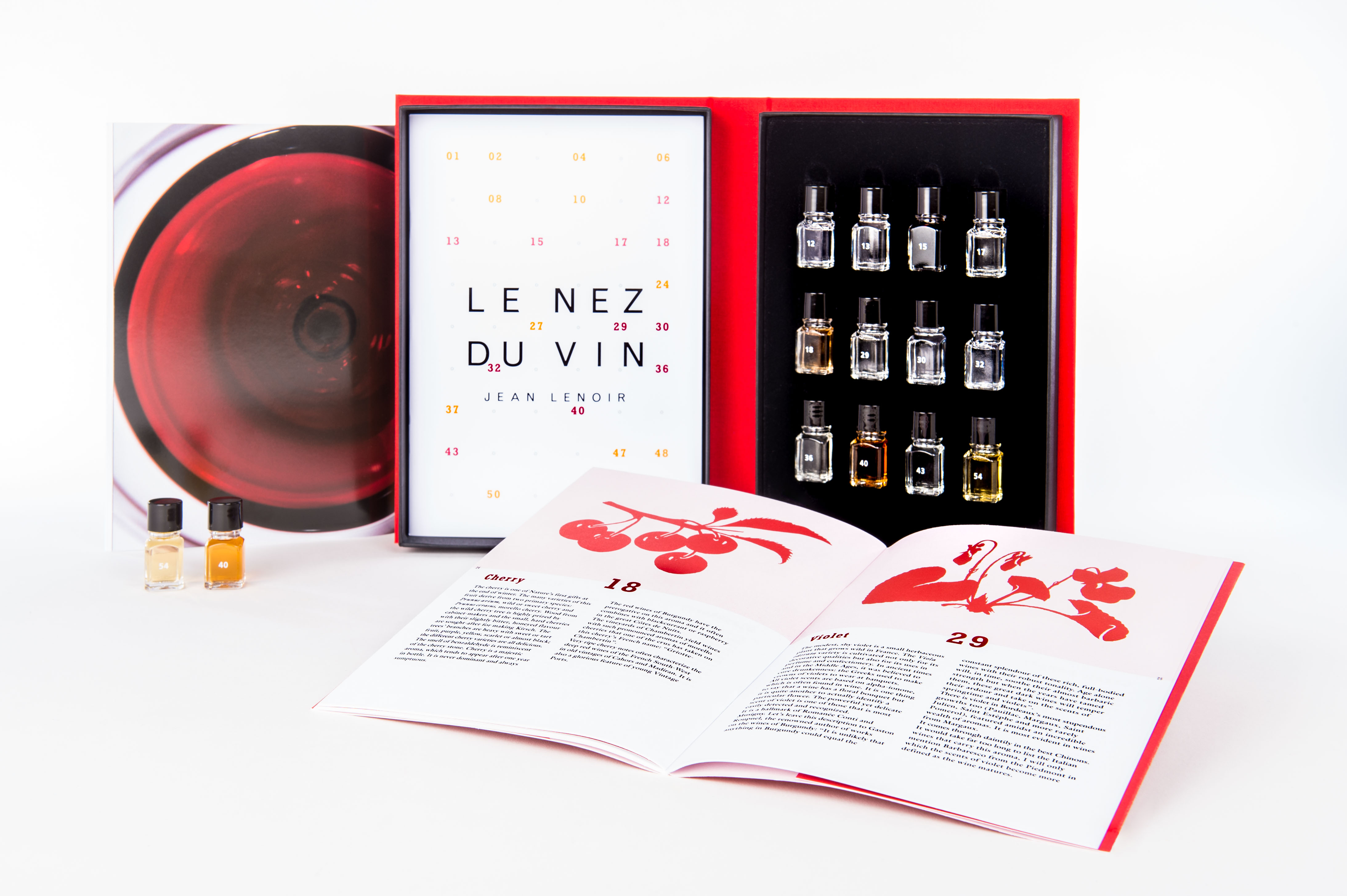 Le Nez du Vin 12er Aromen Rotwein Englisch